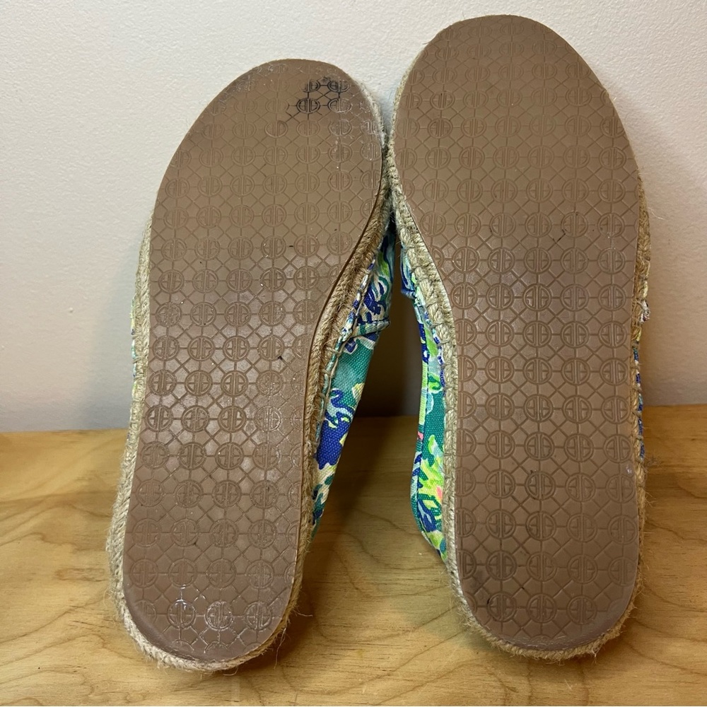 Lilly Pulitzer Lia Espradille Wade & Sea Sz 7 Shoes - Picture 7 of 8